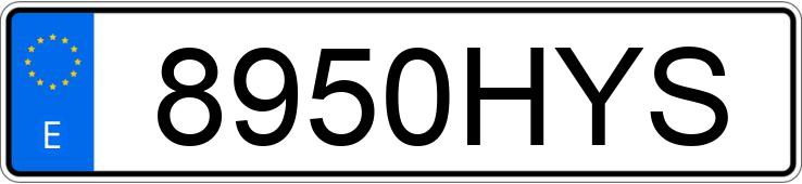 Numer rejestracyjny 8950HYS posiada CITROEN C4 AIRCROSS 1.6HDI 115 S&S 2WD ATTRACTION