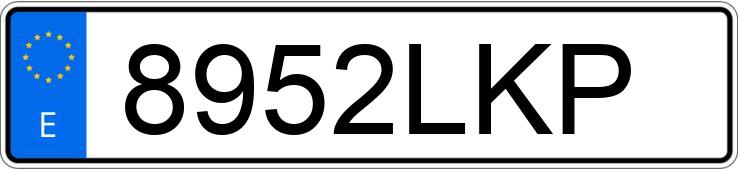 Numer rejestracyjny 8952LKP posiada BMW SERIE 3 Numer rejestracyjny 8952LKP posiada BMW SERIE 3