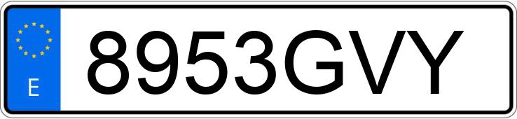 Numer rejestracyjny 8953GVY posiada BMW SERIE 5 E61 TOURING 530D Numer rejestracyjny 8953GVY posiada BMW SERIE 5 E61 TOURING 530D