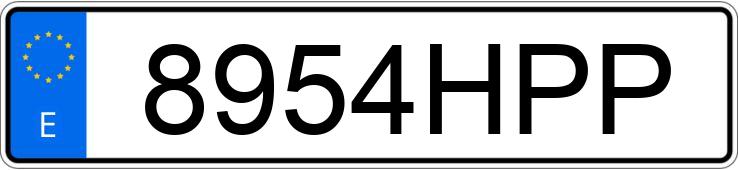 Numer rejestracyjny 8954HPP posiada VOLVO XC60 Numer rejestracyjny 8954HPP posiada VOLVO XC60