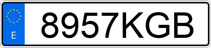 Numer rejestracyjny 8957KGB posiada VOLKSWAGEN GOLF Numer rejestracyjny 8957KGB posiada VOLKSWAGEN GOLF