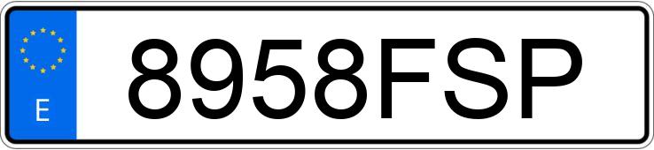 Numer rejestracyjny 8958FSP posiada MAHINDRA GOA Numer rejestracyjny 8958FSP posiada MAHINDRA GOA