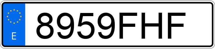 Numer rejestracyjny 8959FHF posiada OPEL ASTRA GTC