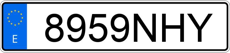 Numer rejestracyjny 8959NHY posiada MAXUS DELIVER 9 Numer rejestracyjny 8959NHY posiada MAXUS DELIVER 9