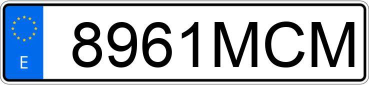 Numer rejestracyjny 8961MCM posiada FORD MUSTANG MACH-E Numer rejestracyjny 8961MCM posiada FORD MUSTANG MACH-E