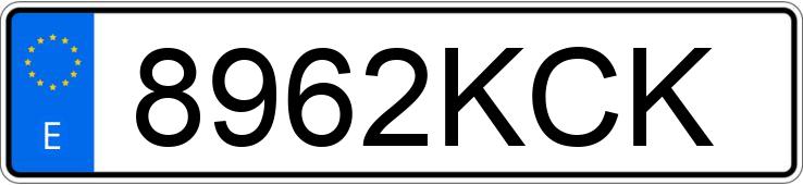 Numer rejestracyjny 8962KCK posiada KTM 1290 SUPER ADVENTURE Numer rejestracyjny 8962KCK posiada KTM 1290 SUPER ADVENTURE