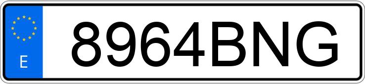 Numer rejestracyjny 8964BNG posiada OPEL FRONTERA Numer rejestracyjny 8964BNG posiada OPEL FRONTERA