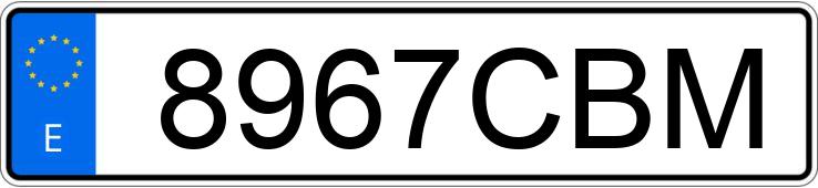 Numer rejestracyjny 8967CBM posiada TOYOTA YARIS Numer rejestracyjny 8967CBM posiada TOYOTA YARIS