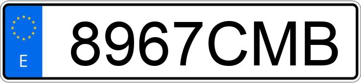 Numer rejestracyjny 8967CMB posiada CITROEN C2 Numer rejestracyjny 8967CMB posiada CITROEN C2