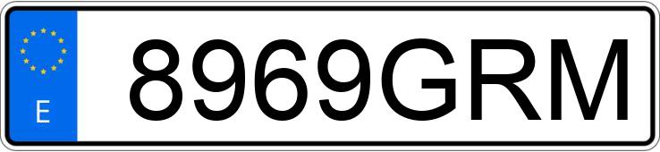 Numer rejestracyjny 8969GRM posiada AUDI A5 Numer rejestracyjny 8969GRM posiada AUDI A5