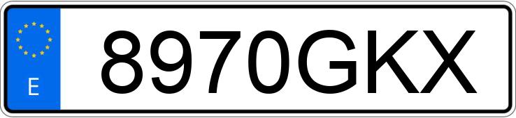 Numer rejestracyjny 8970GKX posiada RENAULT MEGANE COUPE Numer rejestracyjny 8970GKX posiada RENAULT MEGANE COUPE