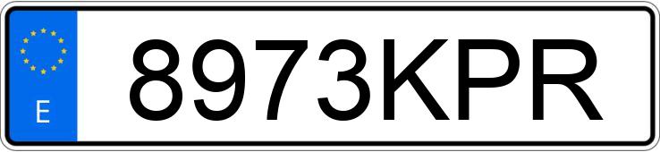 Numer rejestracyjny 8973KPR posiada BMW SERIE 2 F87 M2A COMPETITION