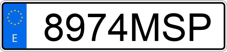 Numer rejestracyjny 8974MSP posiada BMW X4 Numer rejestracyjny 8974MSP posiada BMW X4