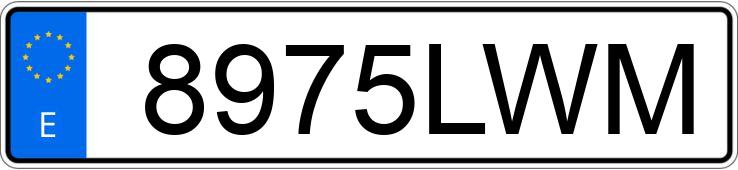 Numer rejestracyjny 8975LWM posiada CITROEN C4