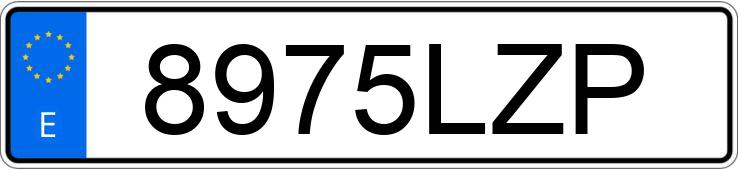 Numer rejestracyjny 8975LZP posiada MERCEDES GLE (166-292) COUPE AMG 43 4MATIC