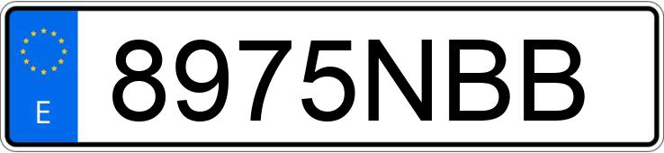 Numer rejestracyjny 8975NBB posiada CITROEN C4 GRAND SPACETOURER