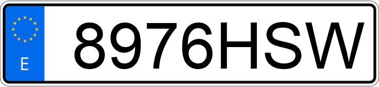 Numer rejestracyjny 8976HSW posiada FORD C-MAX