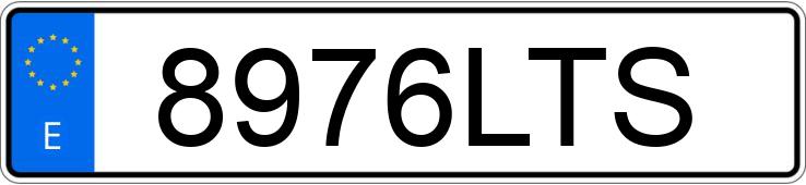 Numer rejestracyjny 8976LTS posiada MERCEDES SPRINTER Numer rejestracyjny 8976LTS posiada MERCEDES SPRINTER