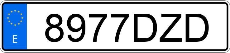 Numer rejestracyjny 8977DZD posiada SEAT LEON Numer rejestracyjny 8977DZD posiada SEAT LEON