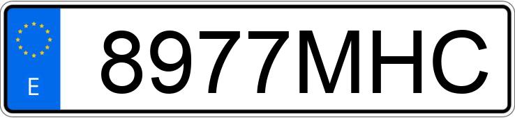 Numer rejestracyjny 8977MHC posiada CITROEN BERLINGO