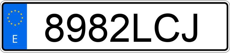 Numer rejestracyjny 8982LCJ posiada BMW SERIE 3 Numer rejestracyjny 8982LCJ posiada BMW SERIE 3