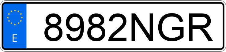 Numer rejestracyjny 8982NGR posiada FIAT TIPO