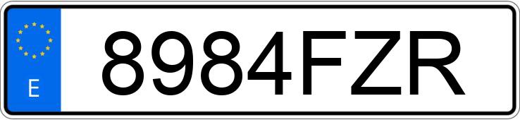 Numer rejestracyjny 8984FZR posiada OPEL CORSA Numer rejestracyjny 8984FZR posiada OPEL CORSA