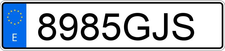 Numer rejestracyjny 8985GJS posiada OPEL VECTRA Numer rejestracyjny 8985GJS posiada OPEL VECTRA