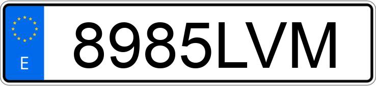 Numer rejestracyjny 8985LVM posiada DS DS7 CROSSBACK Numer rejestracyjny 8985LVM posiada DS DS7 CROSSBACK