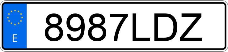 Numer rejestracyjny 8987LDZ posiada MERCEDES CLA (118) Numer rejestracyjny 8987LDZ posiada MERCEDES CLA (118)