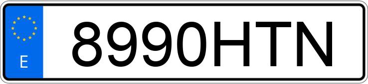 Numer rejestracyjny 8990HTN posiada OPEL INSIGNIA