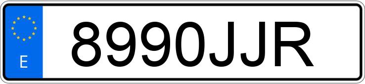 Numer rejestracyjny 8990JJR posiada RENAULT GRAND SCENIC Numer rejestracyjny 8990JJR posiada RENAULT GRAND SCENIC