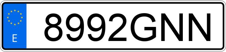 Numer rejestracyjny 8992GNN posiada TOYOTA RAV4 Numer rejestracyjny 8992GNN posiada TOYOTA RAV4
