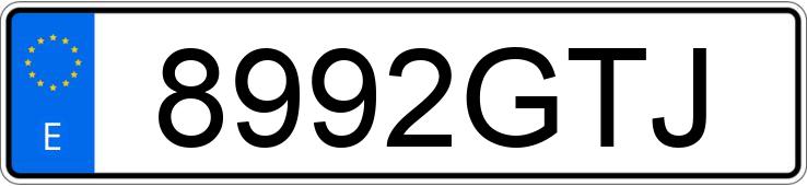 Numer rejestracyjny 8992GTJ posiada CITROEN JUMPER