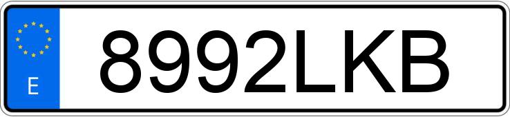 Numer rejestracyjny 8992LKB posiada OPEL VIVARO Numer rejestracyjny 8992LKB posiada OPEL VIVARO