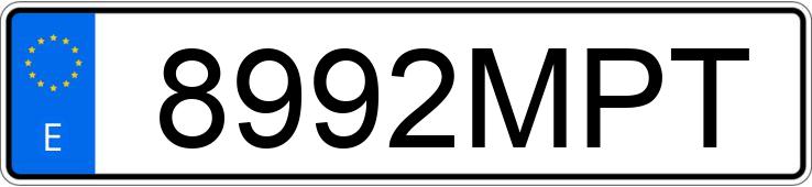 Numer rejestracyjny 8992MPT posiada VOGE 525 Numer rejestracyjny 8992MPT posiada VOGE 525