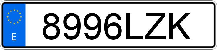 Numer rejestracyjny 8996LZK posiada MERCEDES CLA (118)