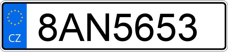 Numer rejestracyjny 8AN5653 posiada VOLKSWAGEN Passat