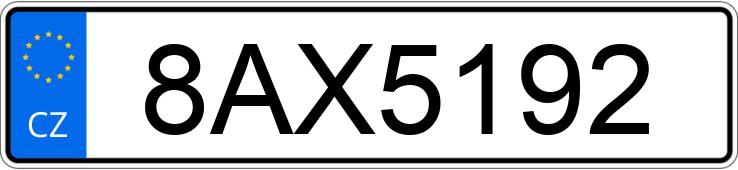 Numer rejestracyjny 8AX5192 posiada MERCEDES E