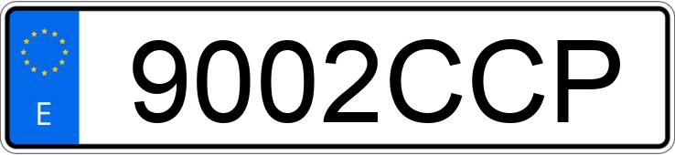 Numer rejestracyjny 9002CCP posiada HONDA CB 500 Numer rejestracyjny 9002CCP posiada HONDA CB 500