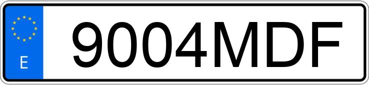 Numer rejestracyjny 9004MDF posiada YAMAHA T-MAX Numer rejestracyjny 9004MDF posiada YAMAHA T-MAX