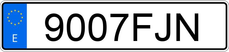 Numer rejestracyjny 9007FJN posiada VOLKSWAGEN PASSAT Numer rejestracyjny 9007FJN posiada VOLKSWAGEN PASSAT