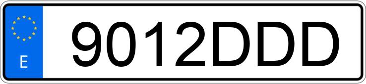 Numer rejestracyjny 9012DDD posiada FORD FUSION