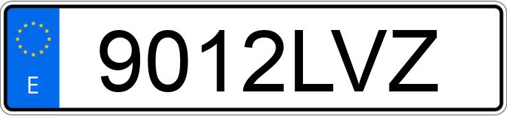 Numer rejestracyjny 9012LVZ posiada HYUNDAI I20