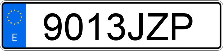 Numer rejestracyjny 9013JZP posiada VOLKSWAGEN SCIROCCO