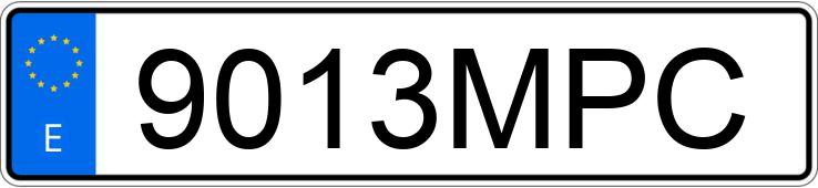 Numer rejestracyjny 9013MPC posiada VOLKSWAGEN TIGUAN Numer rejestracyjny 9013MPC posiada VOLKSWAGEN TIGUAN