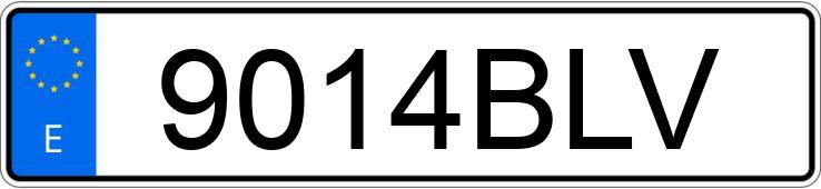 Numer rejestracyjny 9014BLV posiada FORD FOCUS