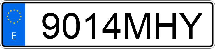 Numer rejestracyjny 9014MHY posiada SEAT IBIZA Numer rejestracyjny 9014MHY posiada SEAT IBIZA