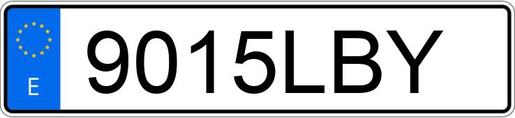 Numer rejestracyjny 9015LBY posiada TOYOTA COROLLA Numer rejestracyjny 9015LBY posiada TOYOTA COROLLA