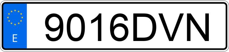 Numer rejestracyjny 9016DVN posiada OPEL MERIVA